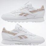 ftwr hvit/myk ecru 2X42N724 Reebok klassiske damesko i skinn - Bilde 9