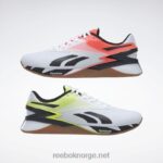 ftwr hvit/oransje fakkel/solsyregul 2X42N25 Reebok nano x3 sko - Bilde 3