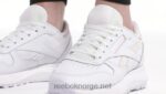 ftwr hvit/porselensrosa 2X42N315 Reebok klassiske skinn sp damesko - Bilde 2