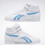 ftwr hvit/rosa glød/strålende aqua 2X42N923 Reebok f/s hei damesko - Bilde 9