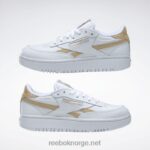 ftwr hvit/sahara 2X42N387 Reebok club c dobbel hevn damesko - Bilde 9
