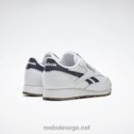 ftwr hvit/vektor marine 2X42N49 Reebok klassiske skinnsko - Bilde 4