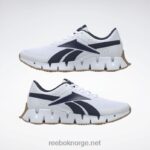 ftwr hvit/vektor navy/reebok gummigummi-04 2X42N1038 Reebok zig dynamica 2 herresko - Bilde 3