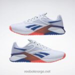 ftwr hvit/vektorblå/oransje bluss 2X42N1046 Reebok nano x2 treningssko for menn - Bilde 3