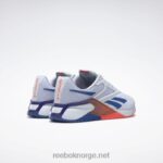 ftwr hvit/vektorblå/oransje bluss 2X42N1046 Reebok nano x2 treningssko for menn - Bilde 6