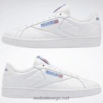 ftwr hvit/vektorblå/vektorrød 2X42N140 Reebok club c grounds sko - Bilde 9