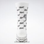 hvit 2X42N1003 Reebok classics fold-over mannskapssokker 3 par - Bilde 2