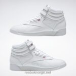 hvit 2X42N13 Reebok freestyle hi damesko - Bilde 4