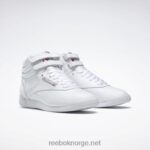 hvit 2X42N13 Reebok freestyle hi damesko - Bilde 7