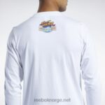 hvit 2X42N611 Reebok street fighter langermet t-skjorte - Bilde 6