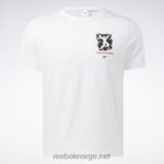 hvit 2X42N859 Reebok menneskerettigheter nå t-skjorte - Bilde 6
