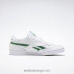 hvit/glengrønn 2X42N237 Reebok club c revenge herresko - Bilde 4