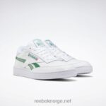 hvit/glengrønn 2X42N237 Reebok club c revenge herresko - Bilde 5