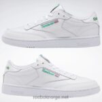 hvit/grønn 2X42N1031 Reebok club c 85 herresko - Bilde 4