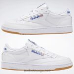 hvit/kongelig/gummi 2X42N1025 Reebok club c 85 herresko - Bilde 4