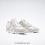 hvit/lys grå 2X42N467 Reebok klassiske nylon damesko - Bilde 5