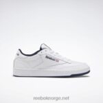 hvit/marine 2X42N1033 Reebok club c 85 herresko