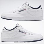 hvit/marine 2X42N1033 Reebok club c 85 herresko - Bilde 4