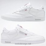 hvit/skjær grå 2X42N1023 Reebok club c 85 herresko - Bilde 4