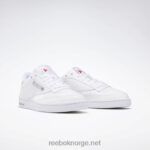 hvit/skjær grå 2X42N1023 Reebok club c 85 herresko - Bilde 7