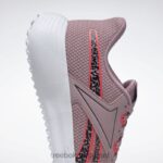 infundert lilla/oransje flare/ftwr hvit 2X42N80 Reebok lite 3 løpesko for kvinner - Bilde 8