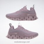 infundert lilla/porselensrosa 2X42N27 Reebok zig dynamica damesko - Bilde 9