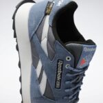 kaldgrå 6/blå skifer/kjerne sort 2X42N39 Reebok klassiske skinnsko - Bilde 11