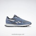 kaldgrå 6/blå skifer/kjerne sort 2X42N39 Reebok klassiske skinnsko - Bilde 4