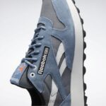 kaldgrå 6/blå skifer/kjerne sort 2X42N39 Reebok klassiske skinnsko - Bilde 9