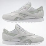 kaldgrå/sjøspray/ftwr hvit 2X42N268 Reebok klassiske nylon damesko - Bilde 9