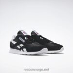 kjerne sort/ftwr hvit 2X42N1035 Reebok klassiske nylon herresko - Bilde 3