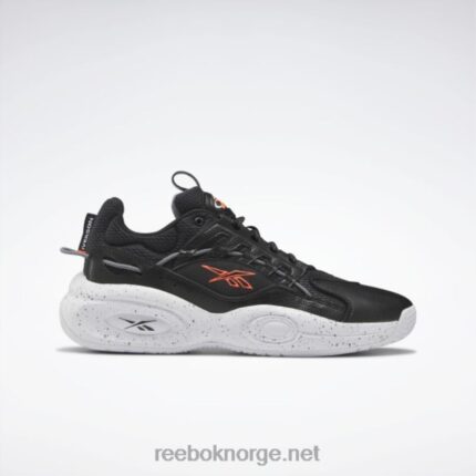 kjerne sort/ftwr hvit/oransje flare 2X42N227 Reebok løsning mid basketball sko