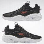 kjerne sort/ftwr hvit/oransje flare 2X42N227 Reebok løsning mid basketball sko - Bilde 9