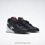 kjerne sort/ftwr hvit/smash oransje s23-r 2X42N1069 Reebok legacy lifter iii vektløftersko for menn - Bilde 3