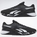 kjerne sort/ftwr hvit/smash oransje s23-r 2X42N28 Reebok nano x3 sko - Bilde 3