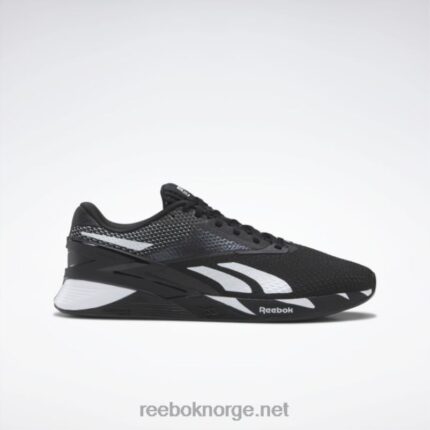 kjerne sort/ftwr hvit/smash oransje s23-r 2X42N28 Reebok nano x3 sko