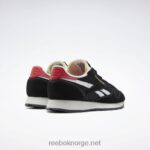 kjerne sort/ftwr hvit/vektorrød 2X42N530 Reebok klassiske skinnsko - Bilde 4