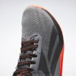 kjerne sort/ren grå 5/oransje flare 2X42N1044 Reebok nano x1 treningssko for menn - Bilde 12