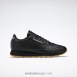 kjerne sort/ren grå 5/reebok gummigummi-03 2X42N78 Reebok klassiske skinnsko