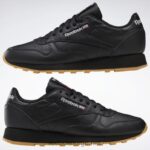 kjerne sort/ren grå 5/reebok gummigummi-03 2X42N78 Reebok klassiske skinnsko - Bilde 9