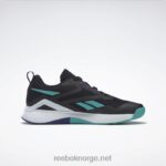 kjerne sort/ren grå 8/klassisk blågrønn 2X42N1128 Reebok nanoflex tr 2.0 treningssko for menn - Bilde 2