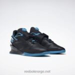 kjerne sort/strålende aqua 2X42N1080 Reebok legacy lifter iii vektløftersko for menn - Bilde 3