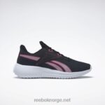 kjerne svart/infundert lilla/ftwr hvit 2X42N65 Reebok lite 3 løpesko for kvinner