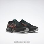 kjerne svart/oransje flare/klassisk blågrønn 2X42N1105 Reebok zig dynamica 2 adventure herresko - Bilde 3