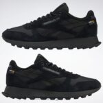kjerne svart/ren grå 7 2X42N965 Reebok klassiske skinnsko - Bilde 3