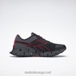 kjerne svart/vektorrød/kaldgrå 6 2X42N1058 Reebok zig dynamica 2 adventure herresko - Bilde 2