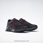 kjerne svart/vektorrød/kaldgrå 6 2X42N1058 Reebok zig dynamica 2 adventure herresko - Bilde 3
