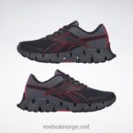 kjerne svart/vektorrød/kaldgrå 6 2X42N1058 Reebok zig dynamica 2 adventure herresko - Bilde 9