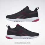 kjernesvart/rødbrun/forfølgelsesrosa 2X42N919 Reebok flexagon force 3 wide d treningssko for kvinner - Bilde 9