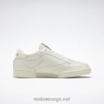 kritt/alabast/rødbrun 2X42N15 Reebok club c 85 vintage sko - Bilde 2